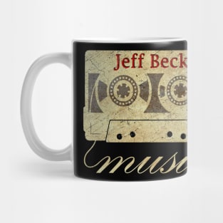 ElaCuteOfficeGirl, cassette tape Jeff Beck vintage Mug